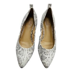 Naturalizer Black and Gray Ballerina Flats  Size 7 Like New No Box